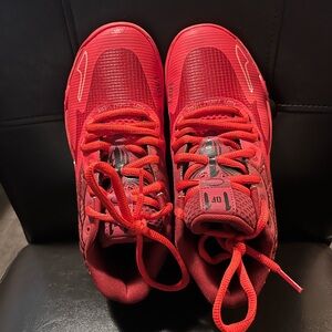 Kids Red Athletic Shoes